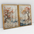 Quadro Decorativo Abstrato Coast Wisdom Tree Kit com 2 Quadros - loja online