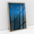 Quadro Decorativo Abstrato Degradê Texturizado Azul - Uillian Rius na internet