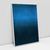 Quadro Decorativo Abstrato Degradê Texturizado Azul - Uillian Rius