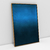 Quadro Decorativo Abstrato Degradê Texturizado Azul - Uillian Rius - loja online