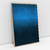 Quadro Decorativo Abstrato Degradê Texturizado Azul - Uillian Rius na internet