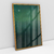 Quadro Decorativo Abstrato Degradê Texturizado Verde - Uillian Rius - loja online