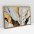 Quadro Decorativo Abstrato Explosão Dourada Intensa - Rod - loja online