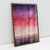 Quadro Decorativo Abstrato Faixas de Degradê Sunset - Vitor Costa na internet