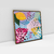 Quadro Decorativo Abstrato Folhas Tropicais com Limão - loja online