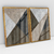 Quadro Decorativo Abstrato Geométrico Marrom Kit com 2 Quadros - loja online