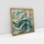 Imagem do Quadro Decorativo Abstrato Green Waves