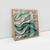 Quadro Decorativo Abstrato Green Waves