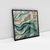 Quadro Decorativo Abstrato Green Waves na internet
