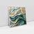 Quadro Decorativo Abstrato Green Waves - Bimper - Quadros Decorativos