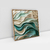 Imagem do Quadro Decorativo Abstrato Green Waves