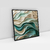 Quadro Decorativo Abstrato Green Waves - comprar online