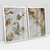 Quadro Decorativo Abstrato Marbled Flowers - comprar online