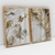 Quadro Decorativo Abstrato Marbled Flowers - Bimper - Quadros Decorativos