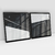 Imagem do Quadro Decorativo Abstrato Minimal Black Diagonal - Ana Ifanger - Kit com 2 Quadros