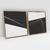 Quadro Decorativo Abstrato Minimal Black Diagonal - Ana Ifanger - Kit com 2 Quadros na internet