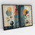 Quadro Decorativo Abstrato Minimalista Spring Decor Kit com 2 Quadros - Bimper - Quadros Decorativos