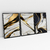 Quadro Decorativo Abstrato Moderno Black and Gold - Rod - Kit com 3 Quadros - loja online