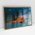 Quadro Decorativo Abstrato Moderno Blue and Orange Landscape - loja online