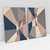 Imagem do Quadro Decorativo Abstrato Moderno Eixos Colors Soft - Ana Ifanger - Kit com 2 Quadros