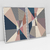 Quadro Decorativo Abstrato Moderno Eixos Colors Soft - Ana Ifanger - Kit com 2 Quadros