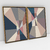 Quadro Decorativo Abstrato Moderno Eixos Colors Soft - Ana Ifanger - Kit com 2 Quadros - loja online