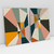 Imagem do Quadro Decorativo Abstrato Moderno Eixos Colors Strong - Ana Ifanger - Kit com 2 Quadros