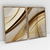 Quadro Decorativo Abstrato Moderno Gold Wave One Kit de 2 Quadros na internet