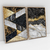 Quadro Decorativo Abstrato Moderno Mármore Gold and Black Kit com 2 Quadros na internet