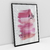 Quadro Decorativo Abstrato Moderno Pink Paradise - Bimper - Quadros Decorativos