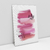 Quadro Decorativo Abstrato Moderno Pink Paradise