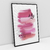 Quadro Decorativo Abstrato Moderno Pink Paradise - loja online