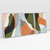 Imagem do Quadro Decorativo Abstrato Moss Green and Peach - Vitor Costa - Kit com 3 Quadros