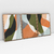 Quadro Decorativo Abstrato Moss Green and Peach - Vitor Costa - Kit com 3 Quadros - comprar online