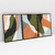 Quadro Decorativo Abstrato Moss Green and Peach - Vitor Costa - Kit com 3 Quadros na internet