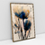 Quadro Decorativo Abstrato Organically Blue - Uillian Rius - loja online