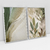 Imagem do Quadro Decorativo Abstrato Orgânico Folhas de Outono Soft Green Kit de 2 Quadros