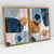 Quadro Decorativo Abstrato Orgânico Orange and Blue - 48A+49A - Uillian Rius - Kit com 2 Quadros - loja online