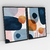 Quadro Decorativo Abstrato Orgânico Orange and Blue - 48A+49A - Uillian Rius - Kit com 2 Quadros - loja online