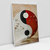 Quadro Decorativo Abstrato Oriental Yin e Yang - loja online