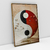 Imagem do Quadro Decorativo Abstrato Oriental Yin e Yang