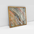 Quadro Decorativo Abstrato Quadrado Casca de Eucalipto Colorida - loja online