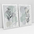 Quadro Decorativo Abstrato Romantic Gray - Ana Ifanger - Kit com 2 Quadros - Bimper - Quadros Decorativos