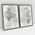 Quadro Decorativo Abstrato Romantic Gray - Ana Ifanger - Kit com 2 Quadros - Bimper - Quadros Decorativos