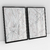 Quadro Decorativo Abstrato Romantic Marble - Ana Ifanger - Kit com 2 Quadros - Bimper - Quadros Decorativos