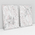 Imagem do Quadro Decorativo Abstrato Romantic Marble - Ana Ifanger - Kit com 2 Quadros