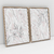 Quadro Decorativo Abstrato Romantic Marble - Ana Ifanger - Kit com 2 Quadros na internet