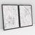 Quadro Decorativo Abstrato Romantic Marble - Ana Ifanger - Kit com 2 Quadros - loja online