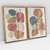 Quadro Decorativo Abstrato Romantic Ocre - Ana Ifanger - Kit com 2 Quadros - loja online
