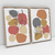 Quadro Decorativo Abstrato Romantic Ocre - Ana Ifanger - Kit com 2 Quadros - comprar online
